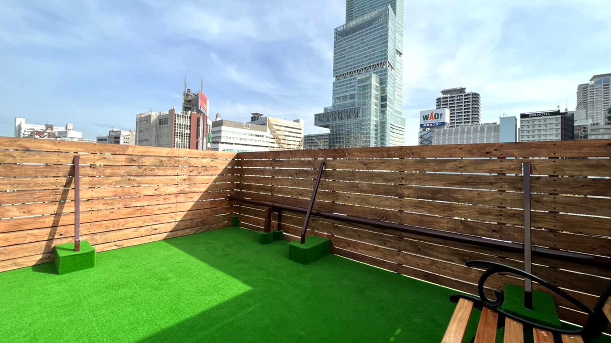 【terrace】開放的なドッグランあります！　