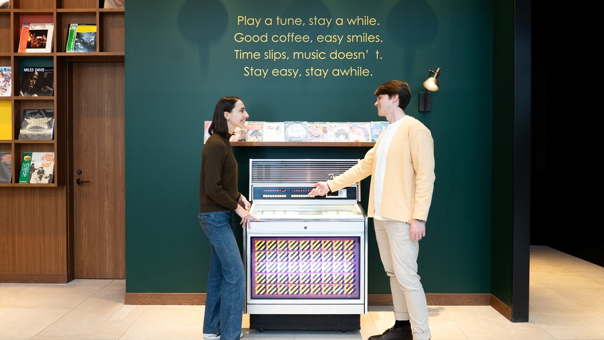 リクエストはフロントで承ります