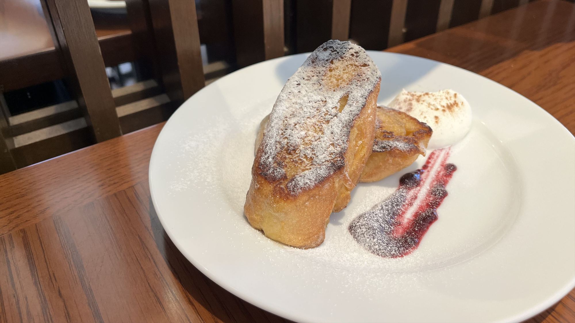 【WTSご朝食】メニュー一例：フレンチトースト