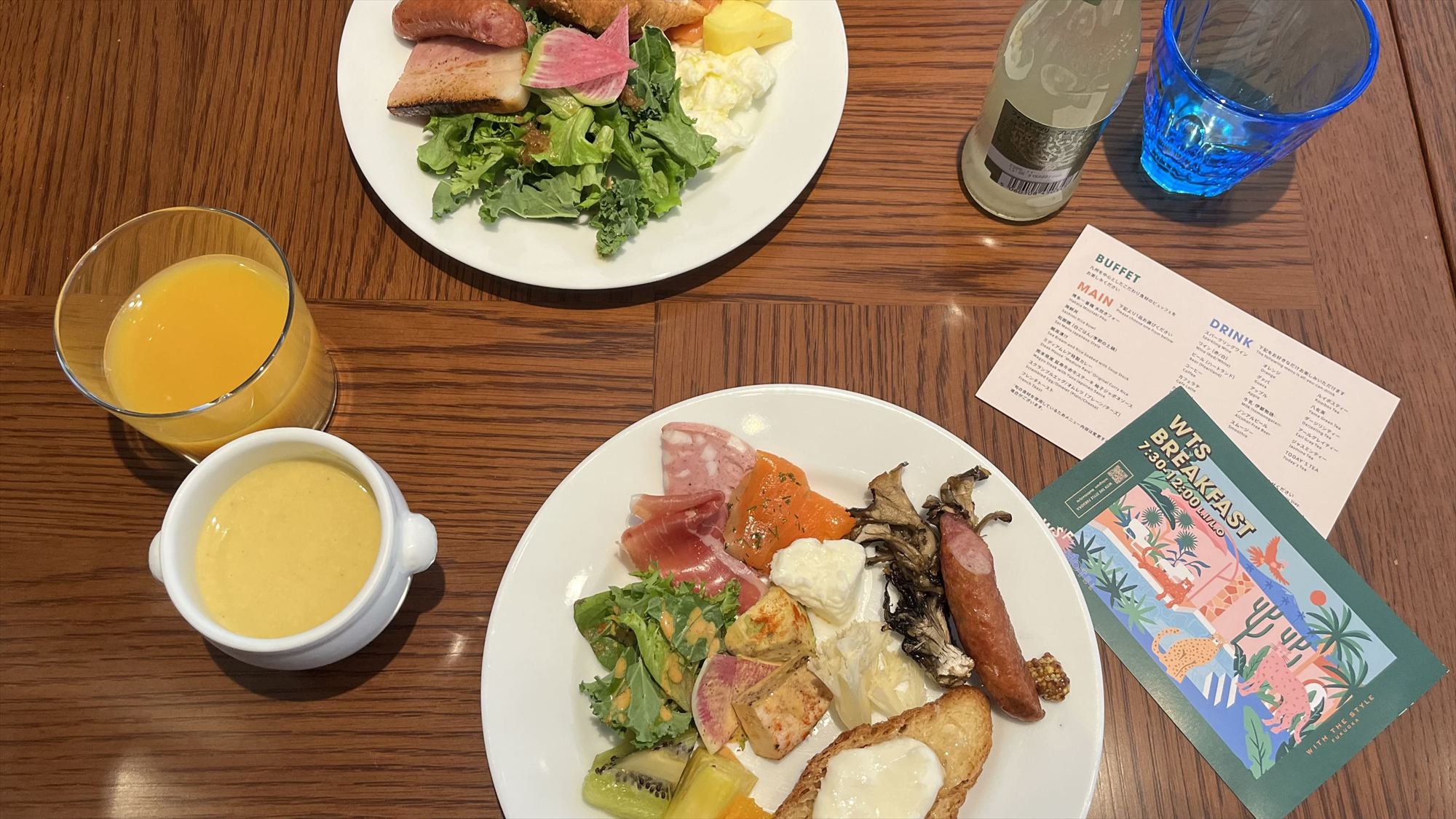 【WTSご朝食】WITH THE STYLE FUKUOKA朝食イメージ