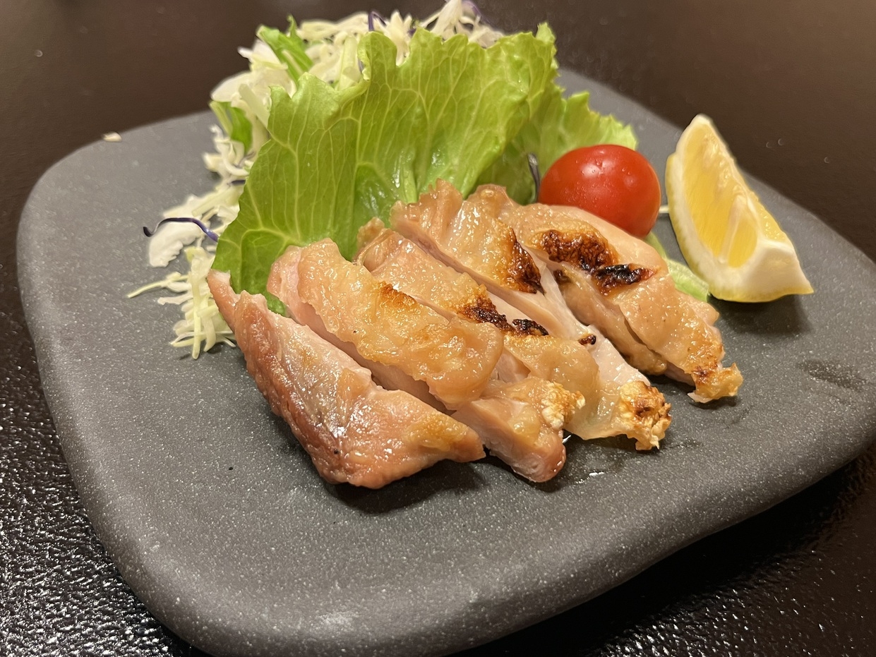 【上州赤城鶏 】ヘルシー志向＆地物を食べたい方に〜控えめ会席＋赤城鶏（200g）〜