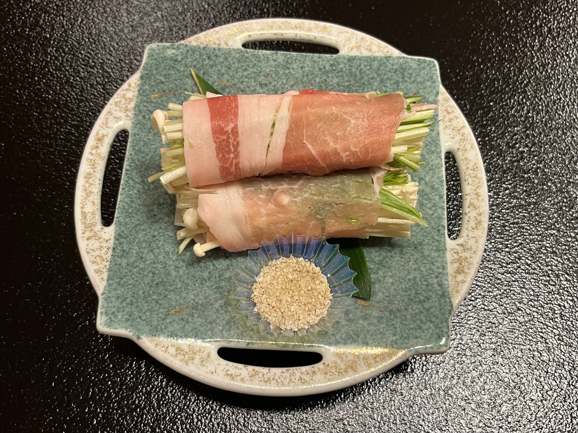 【スタンダード会席】群馬の隠れたお篭り宿。地物を使った料理と、6箇所の温泉を堪能