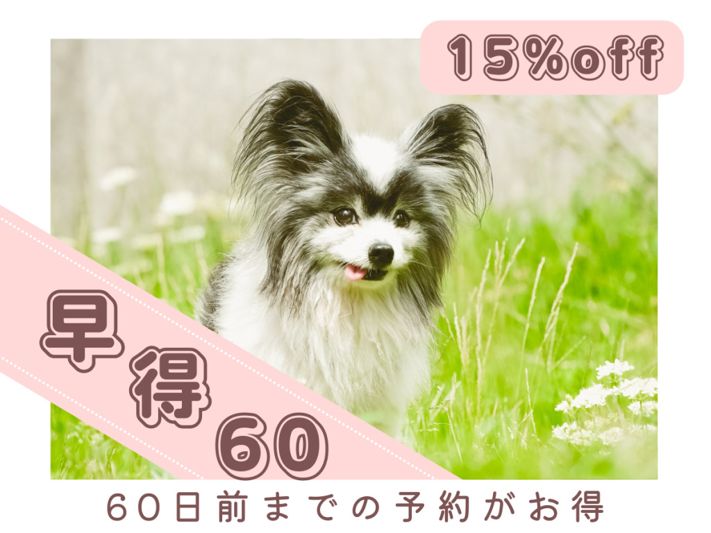 早得60　早めの予約でお得にご宿泊♪