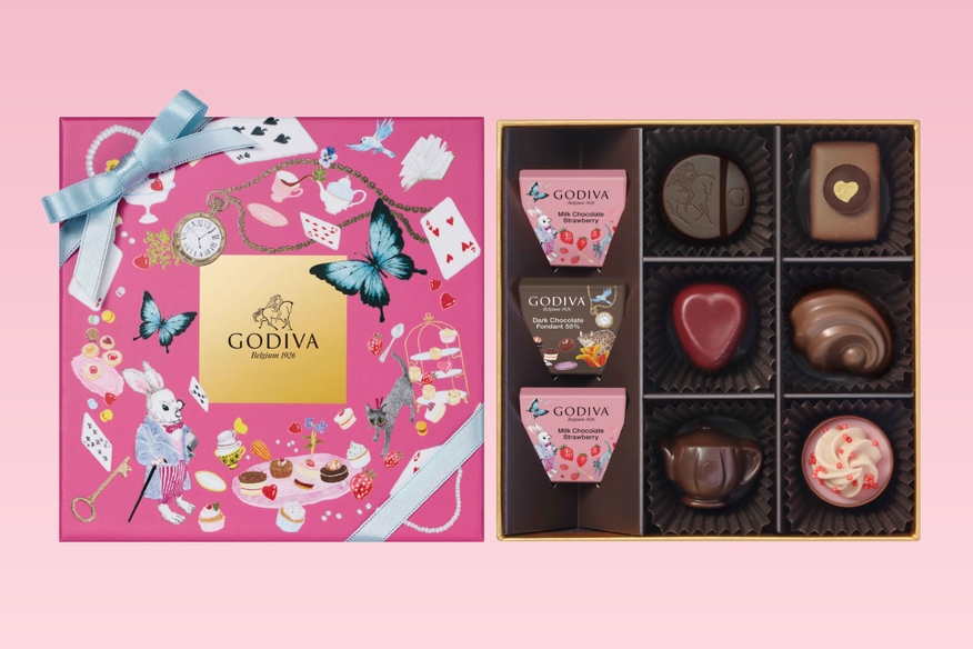 【GODIVA STAY】バレンタイン アリスのティーパーティ コレクション／素泊まり