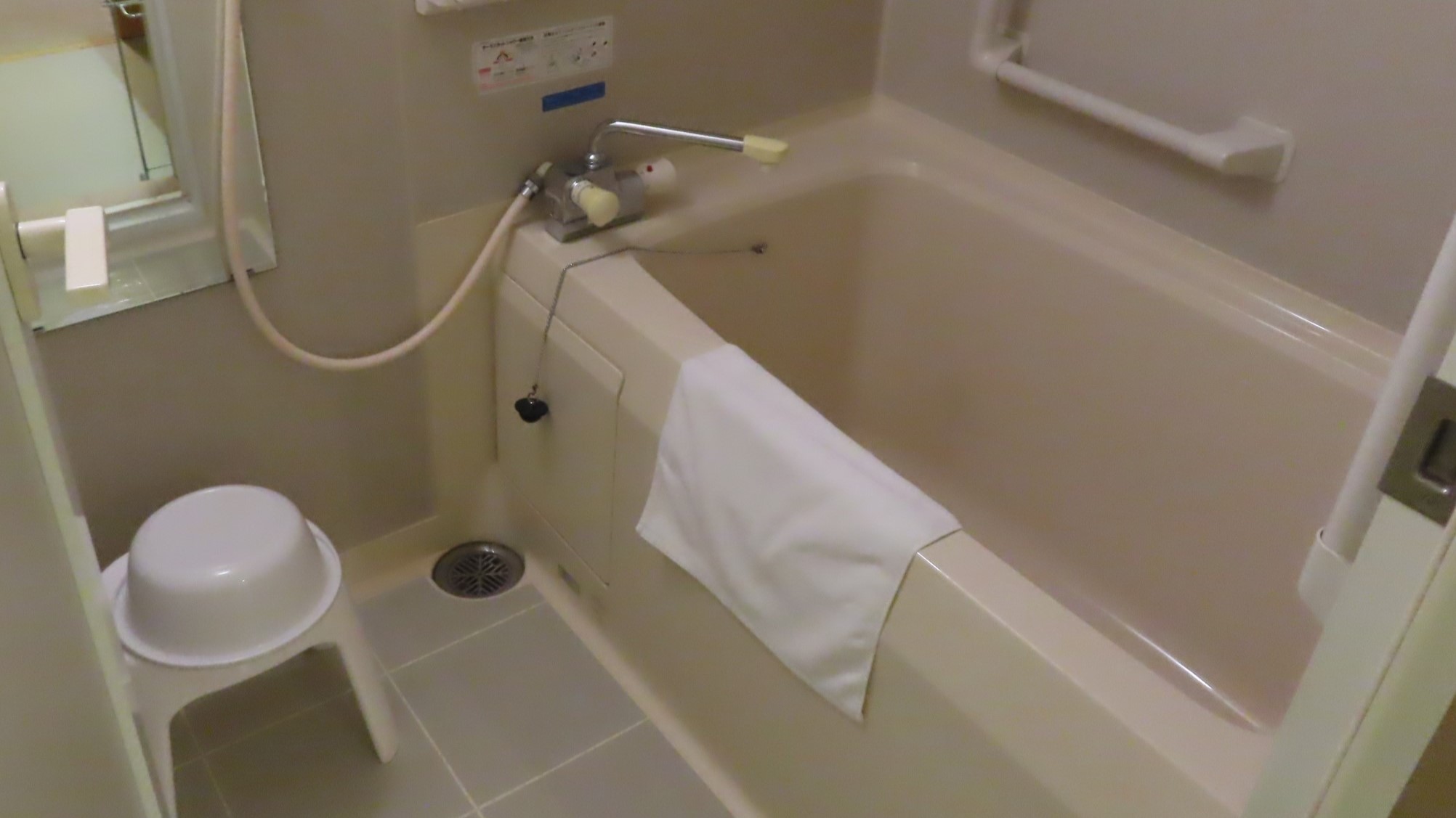 「洗い場付きバスルーム」ゆっくりとバスタイムをお過ごしいただけます