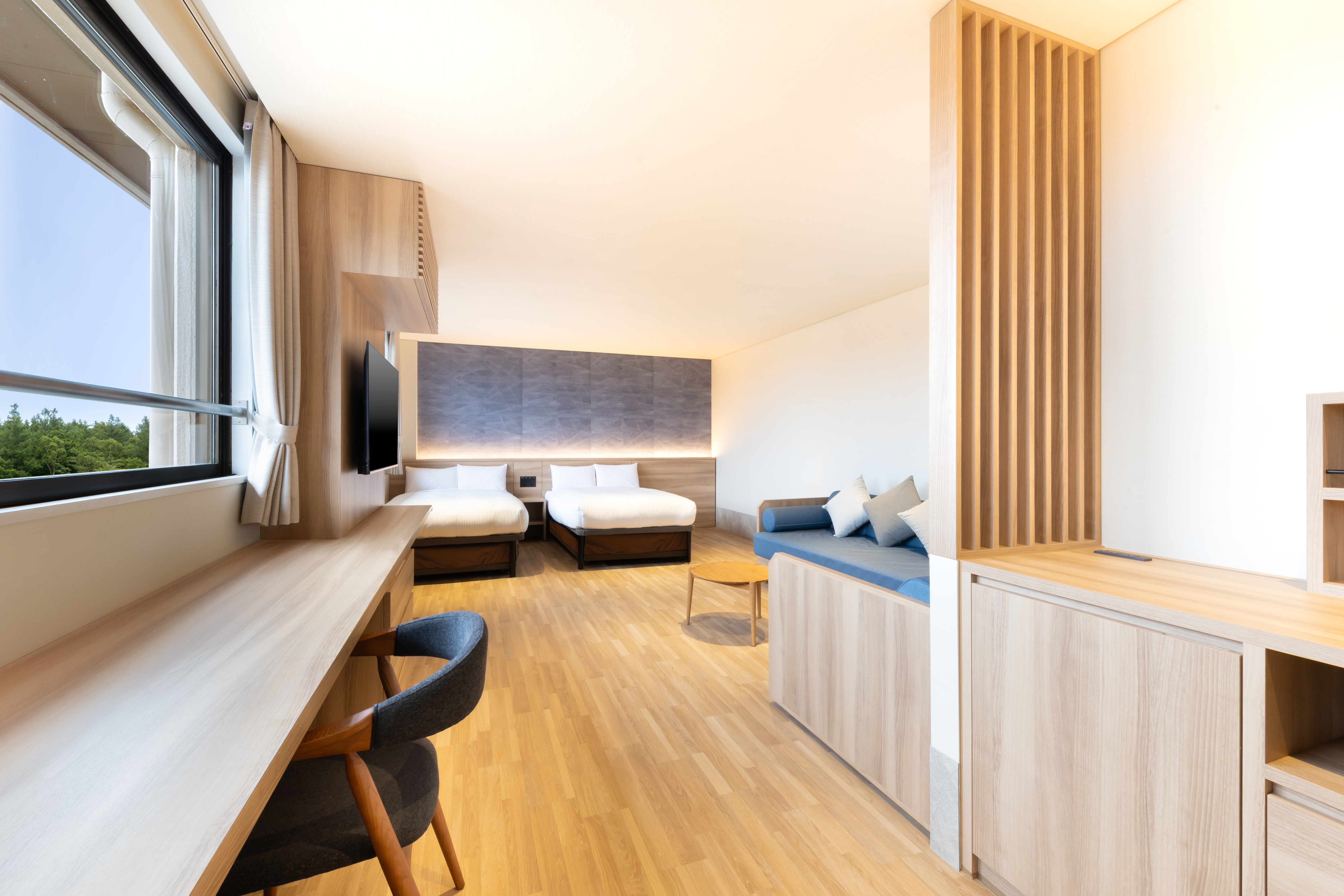 デラックスファミリールーム（バス付）