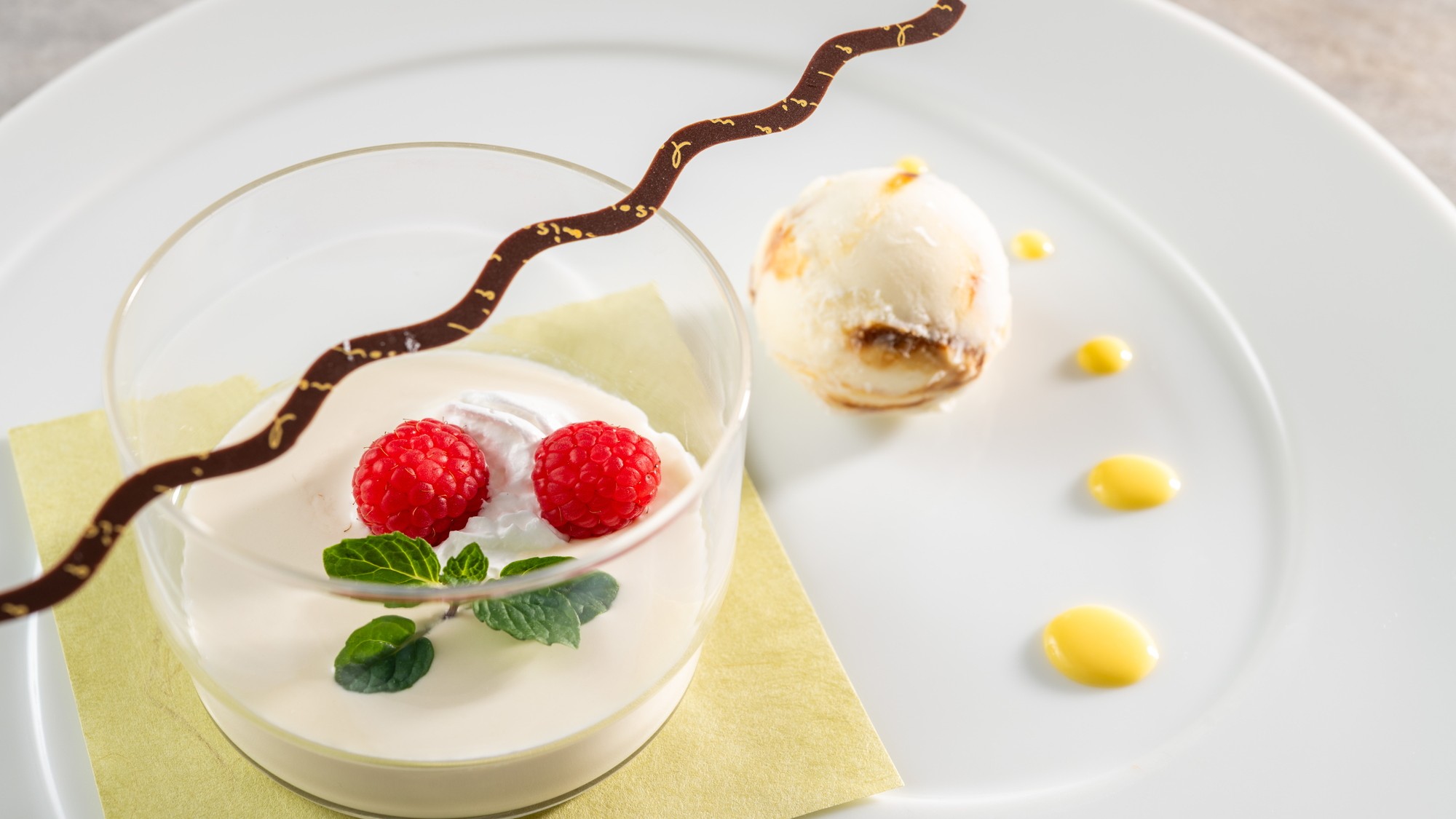 【フレンチ（2026春）】ジャスミン茶のブランマンジェ