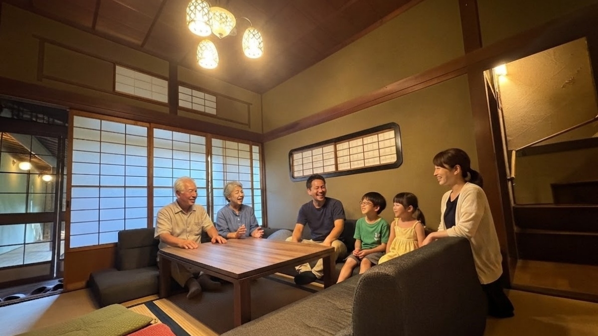 ＜三世代・グループ旅行＞寝室3部屋＋キッチン付き！1棟貸切で家族団らんを楽しもう（食事なし）