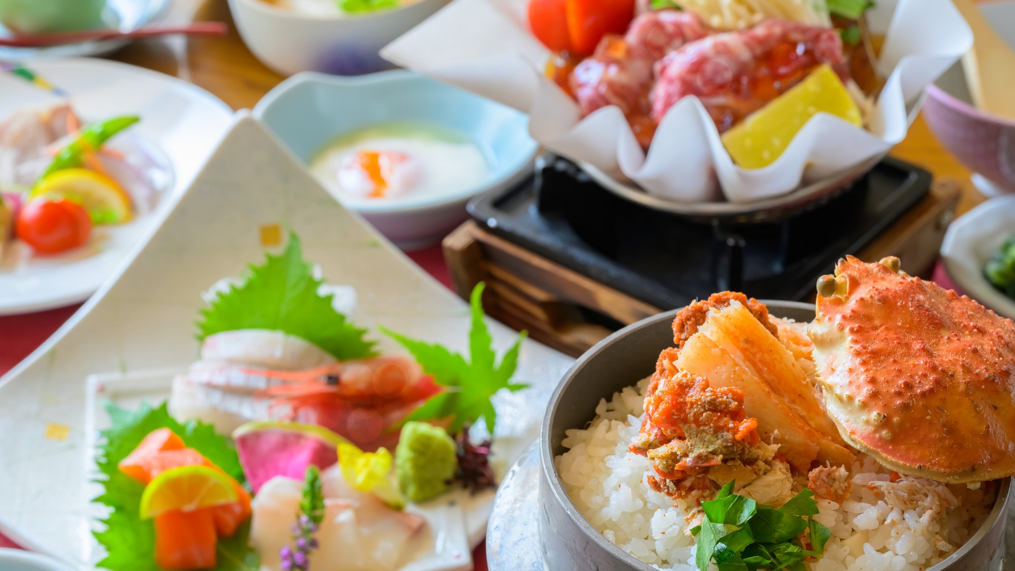 【冬の特選会席～極み～】福井の山海の幸を味わう 冬の美食会席