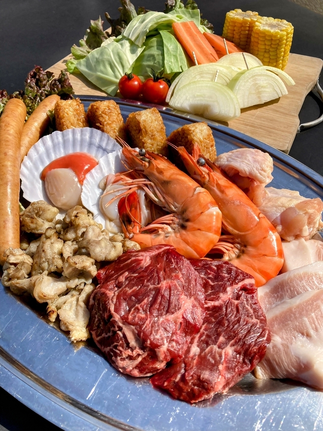 【8月以降】わんちゃんと一緒♪　朝食・BBQ付きプラン  ログハウス