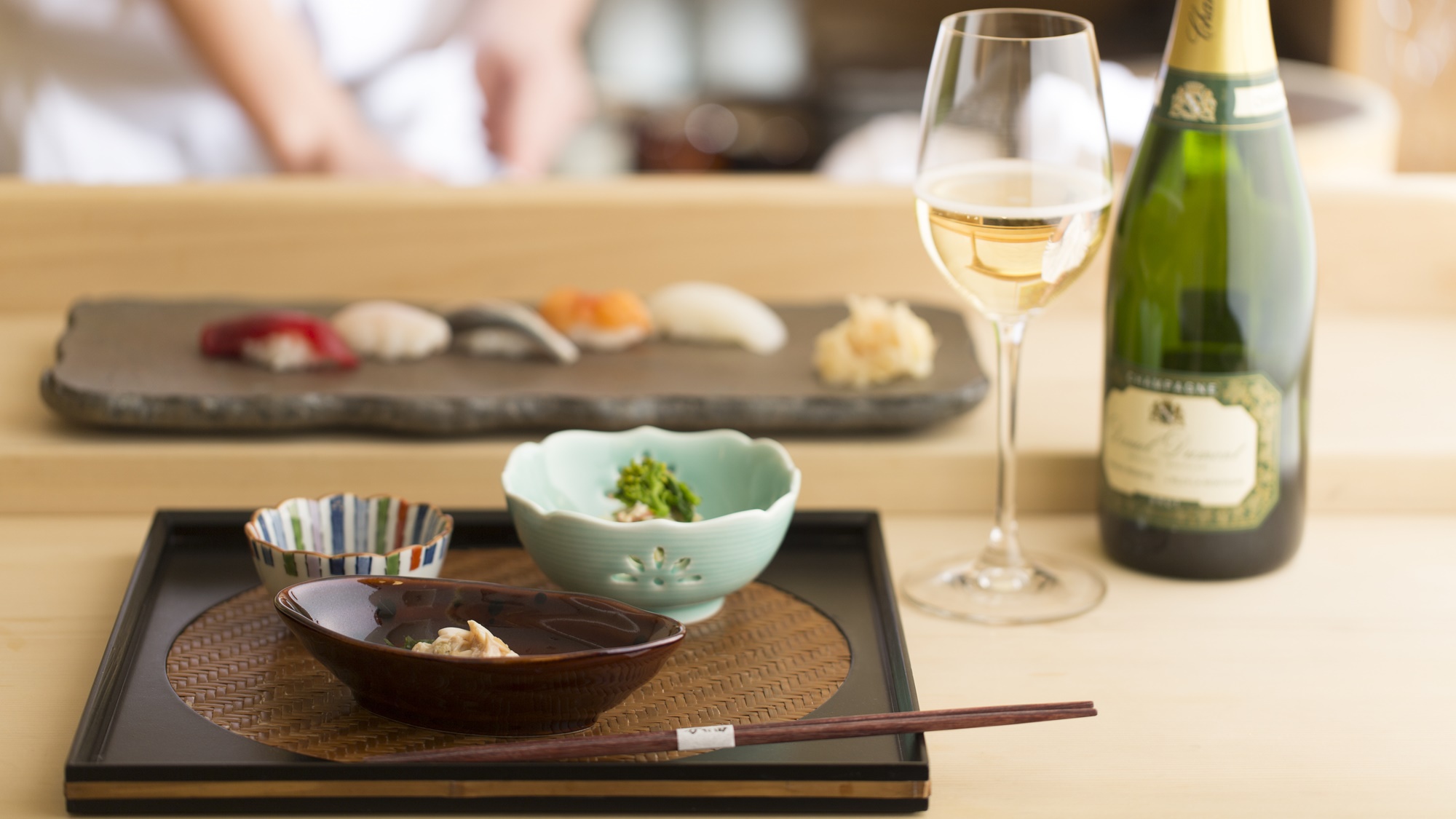 【金沢美食プラン】館外・人気の提携鮨店でお鮨を満喫！オーナー厳選のご夕食