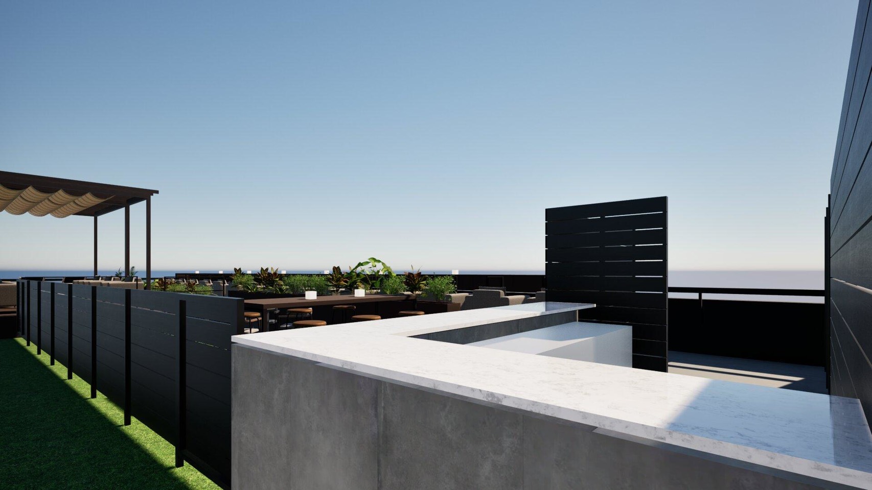 （イメージ）7/17〜【新設】煌めく海面と波音に包まれる贅沢〜屋上ルーフトップバー オーシャンビュー