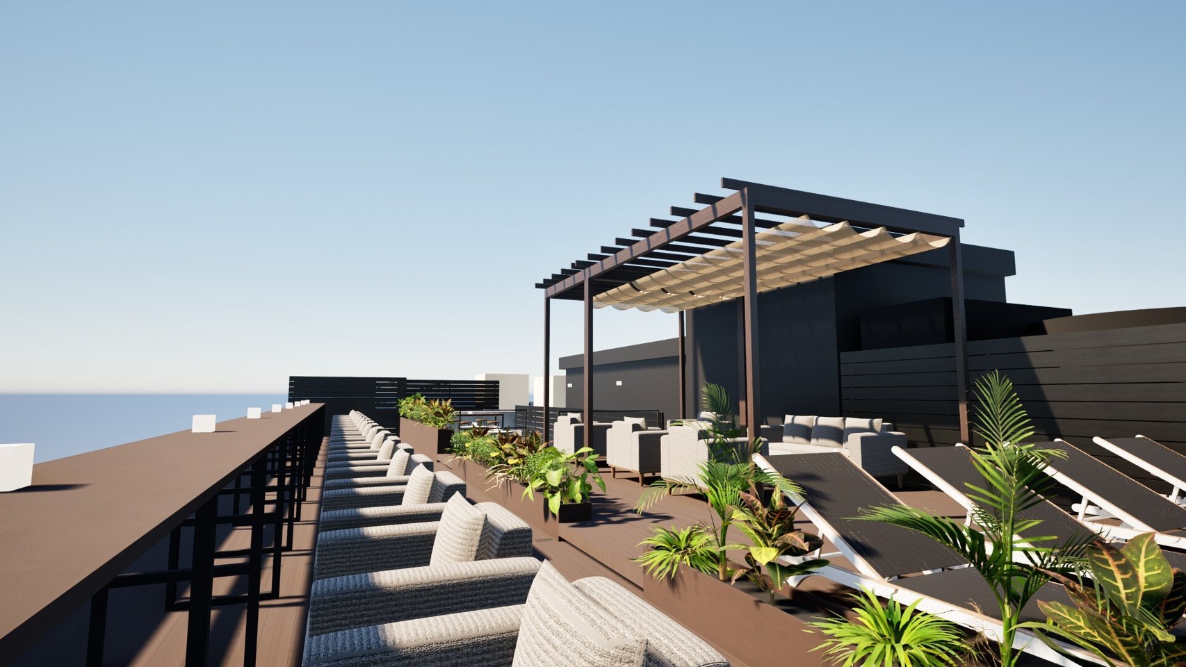 （イメージ）7/17〜【新設】煌めく海面と波音に包まれる贅沢〜屋上ルーフトップバー オーシャンビュー