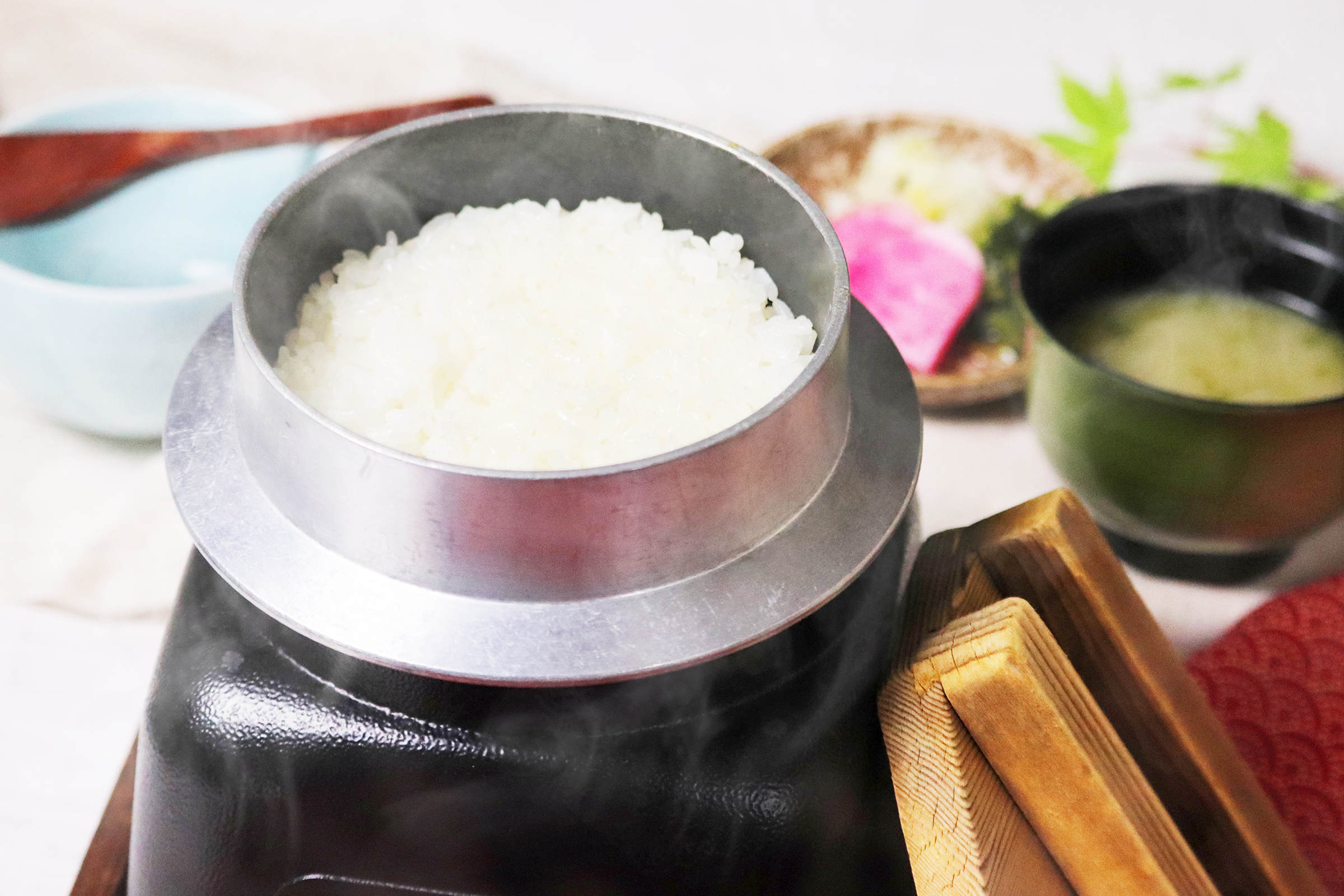 【ご夕食】釜炊きご飯（白米）