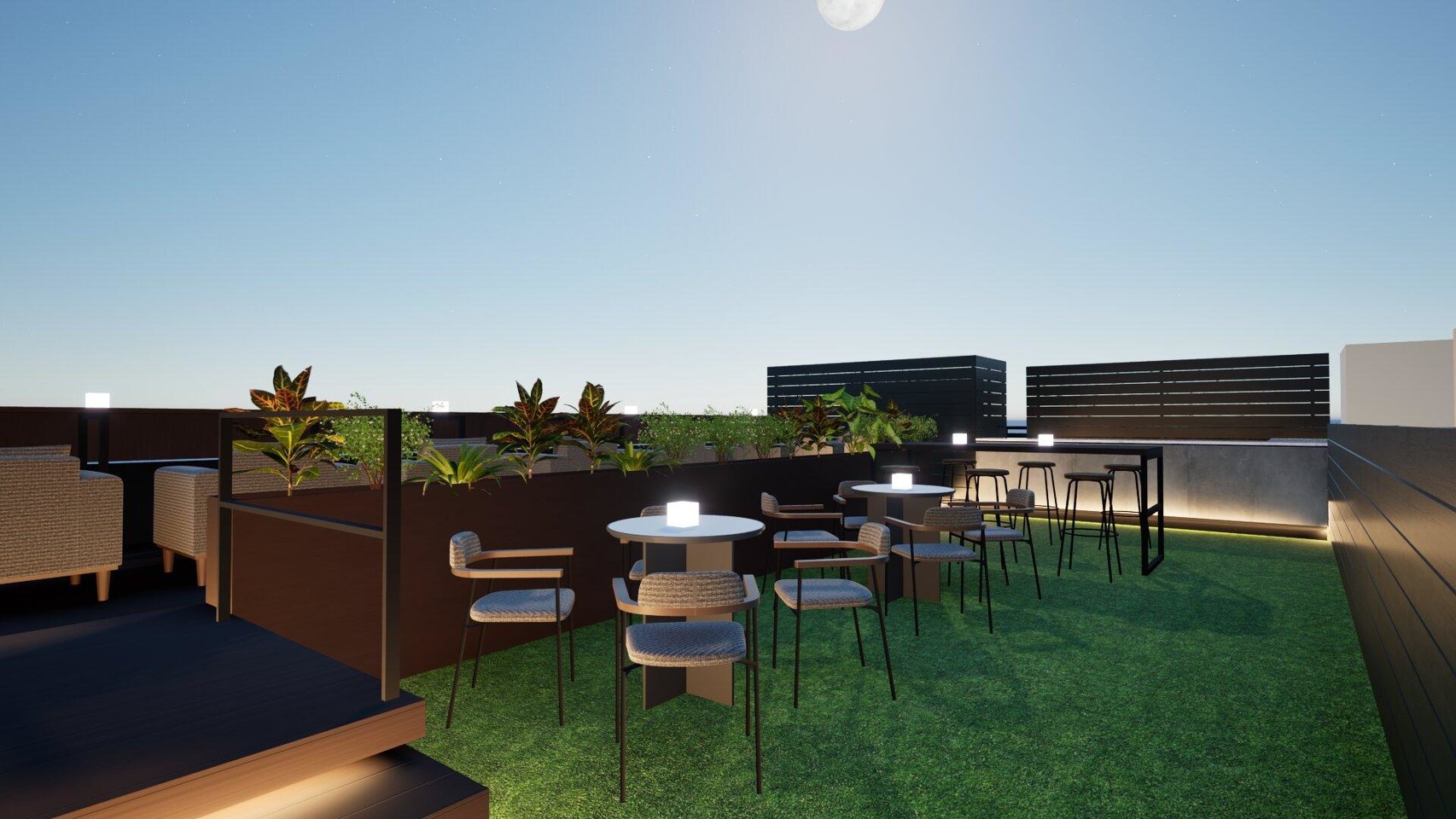 （イメージ）7/17〜【新設】煌めく海面と波音に包まれる贅沢〜屋上ルーフトップバー オーシャンビュー