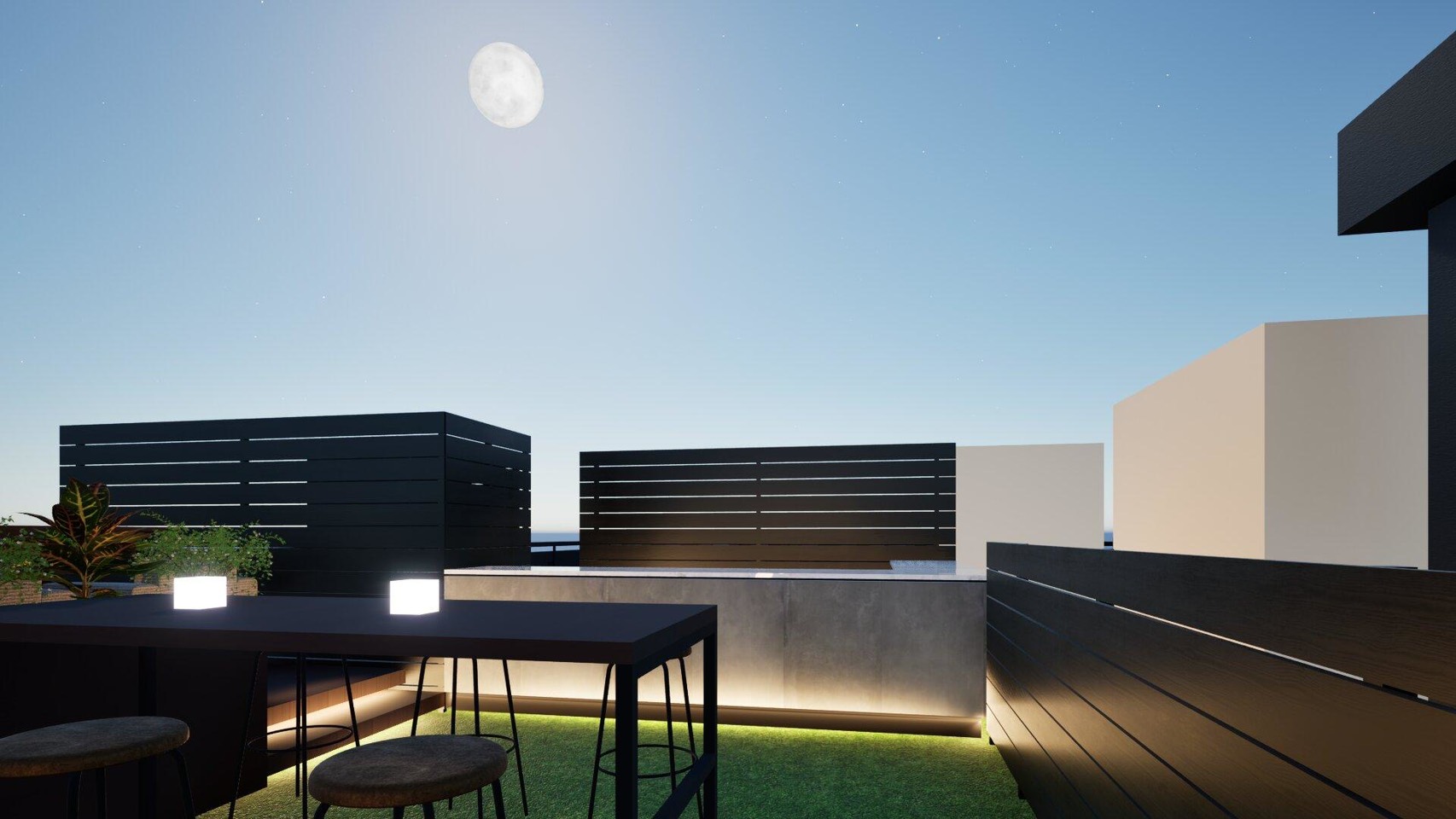 （イメージ）7/17〜【新設】煌めく海面と波音に包まれる贅沢〜屋上ルーフトップバー オーシャンビュー