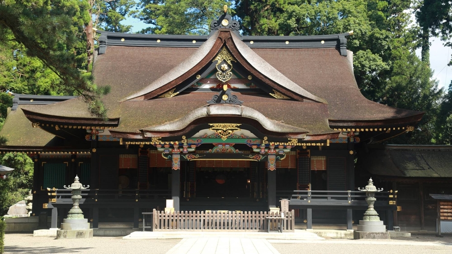 ・【香取神宮】本殿は重要文化財に指定されています。