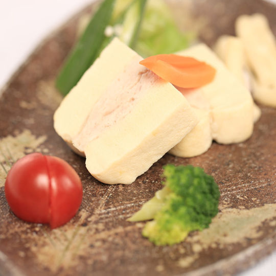 【D+KIRISHIMA】【愛犬夕食／選べる3つのメイン】「高野豆腐の鶏肉の挟み蒸し」
