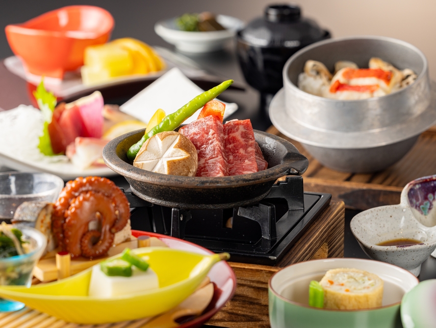 【2025-2026夕朝食付】 「桜」会席プラン　〜スタンダードな和会席〜【癒しのゆがわらステイ】