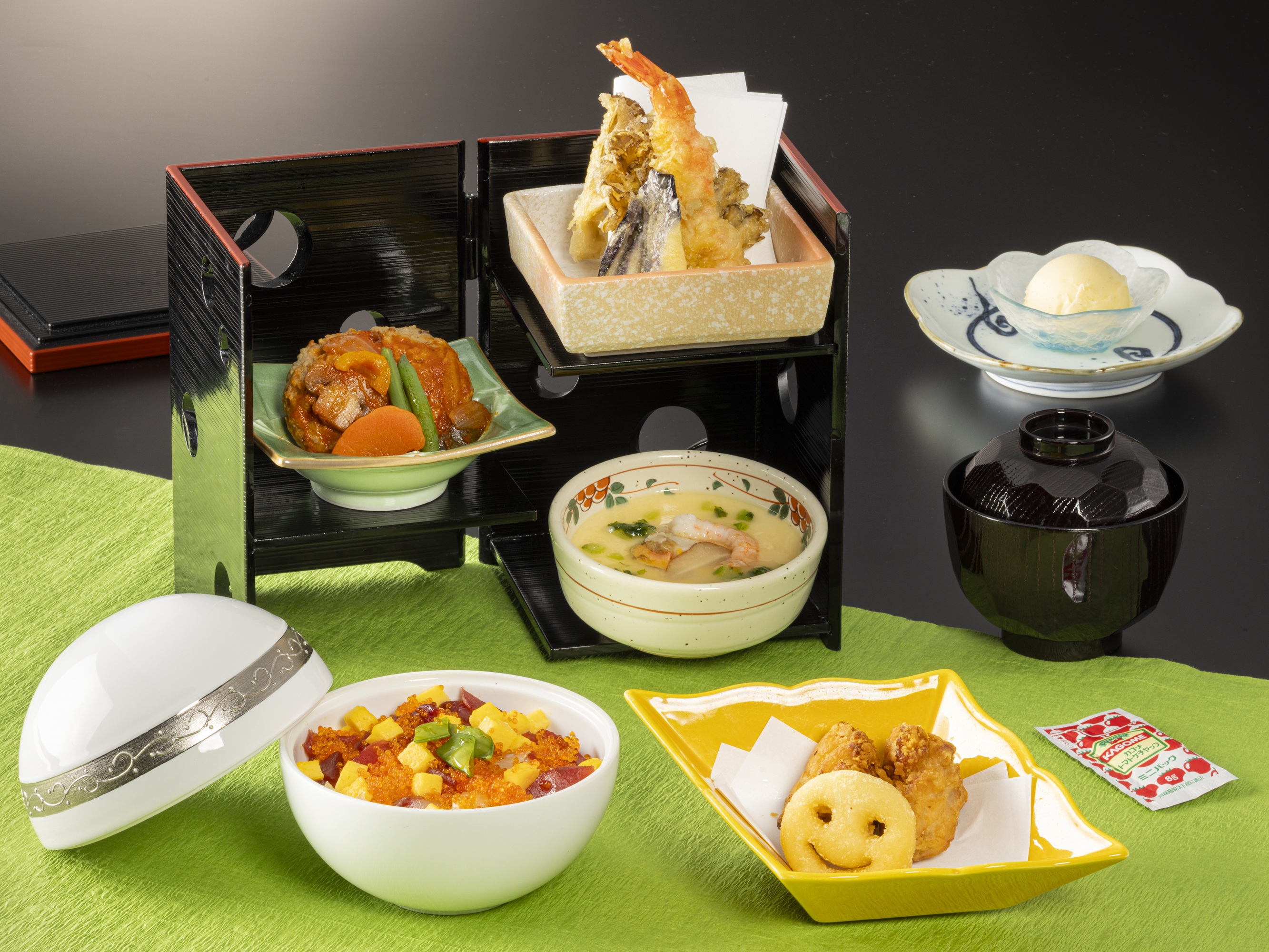 夕食「お子様御膳」料理イメージ