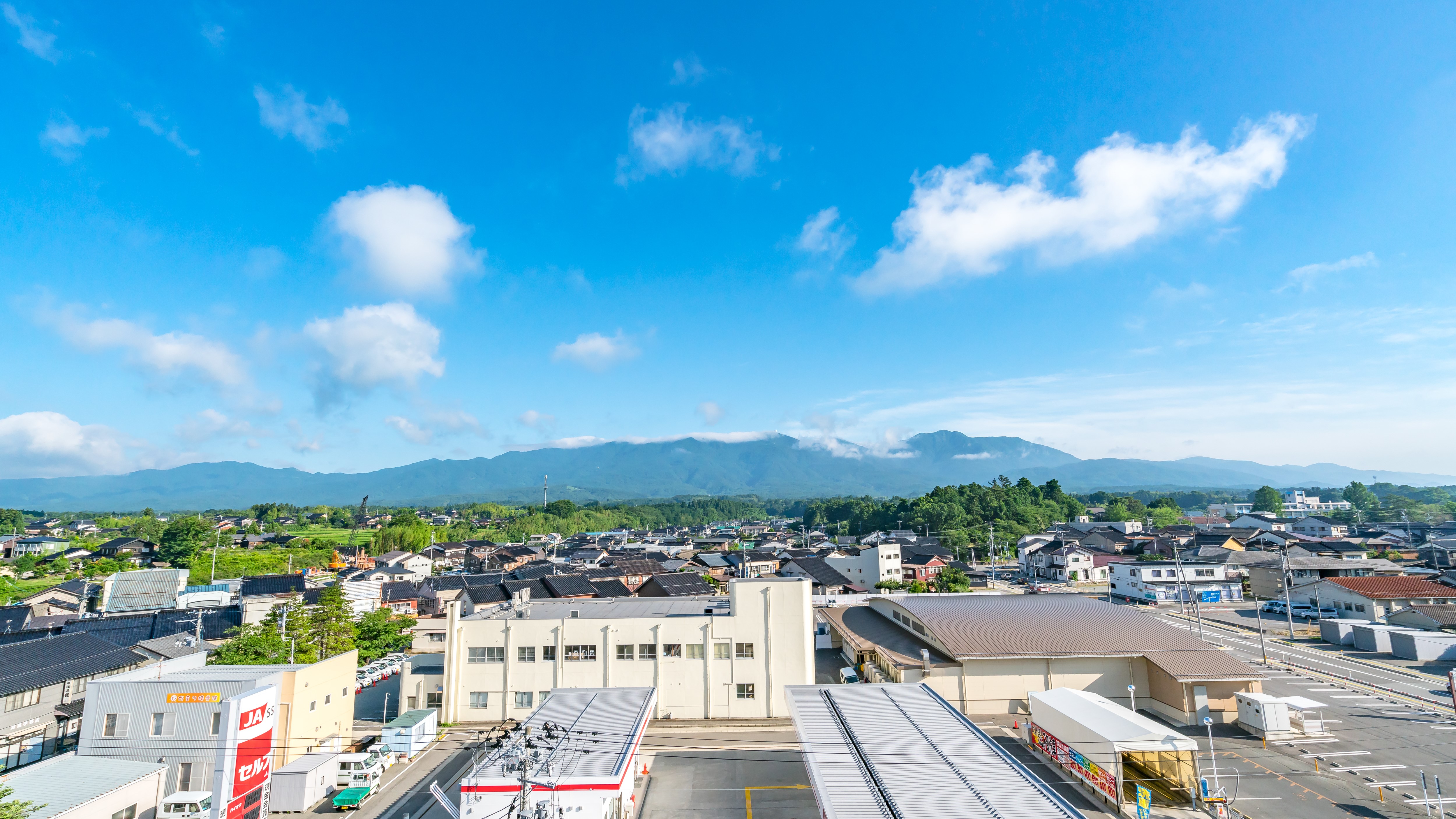 屋上からの景観