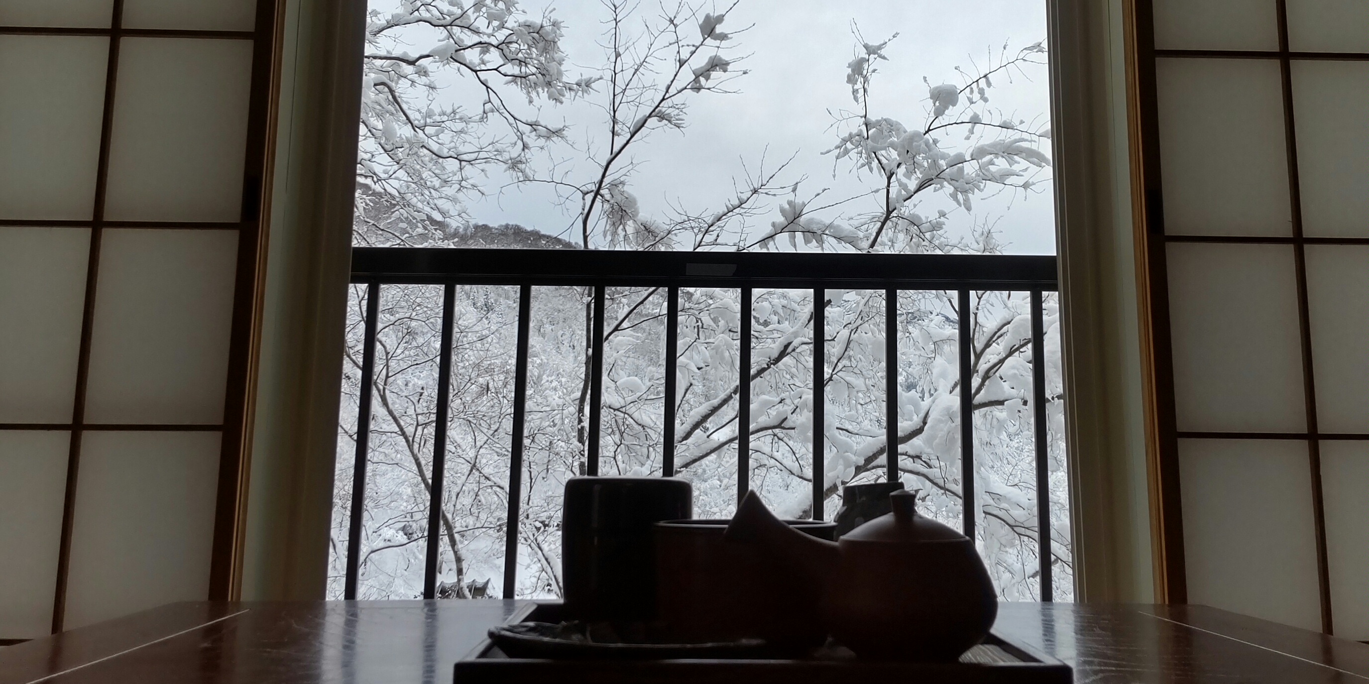 客室からの風景　冬
