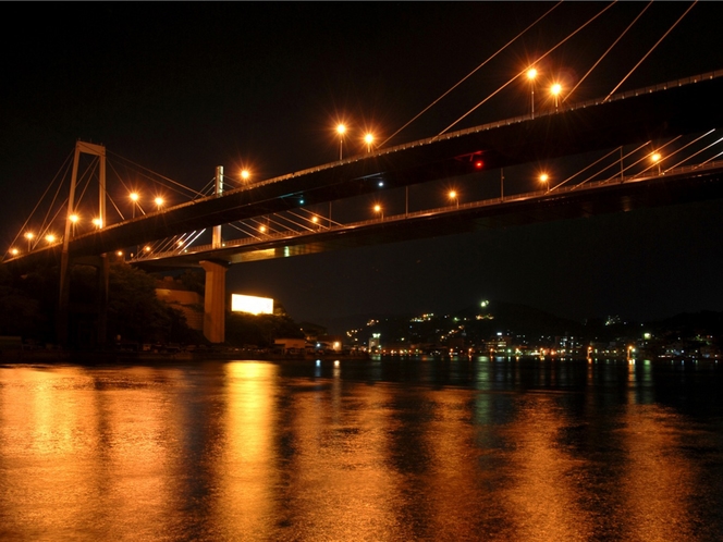 尾道大橋＆尾道水道の夜景