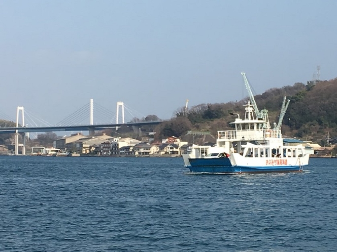 尾道水道と渡船