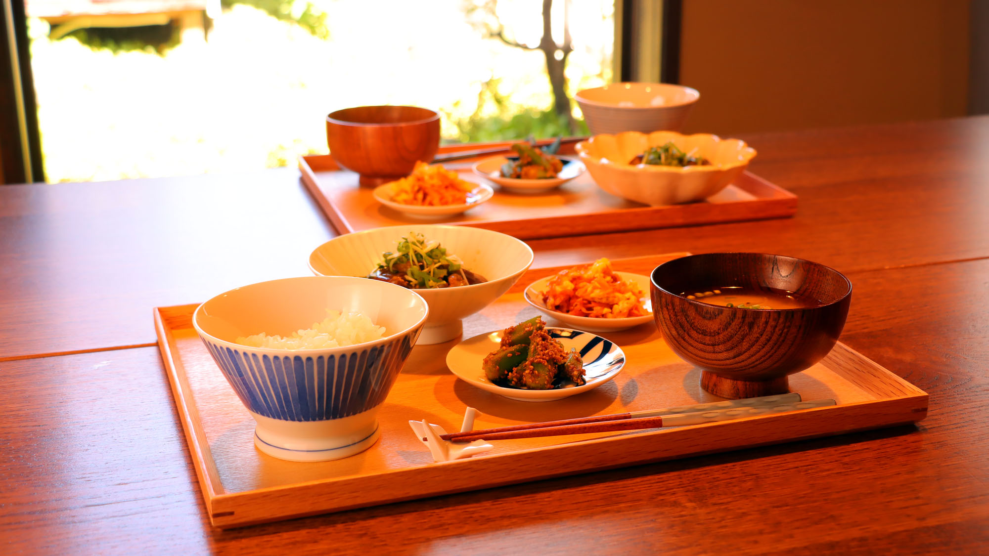 【朝食】