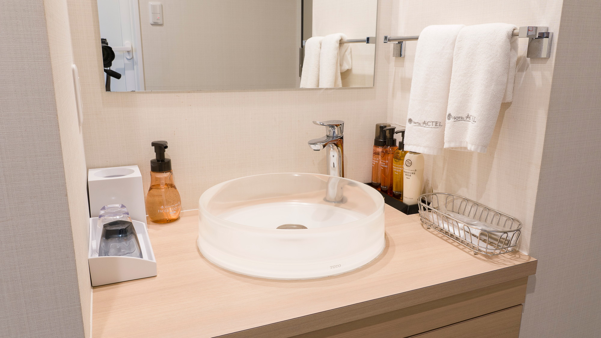 ツインタイプのお部屋の水回り