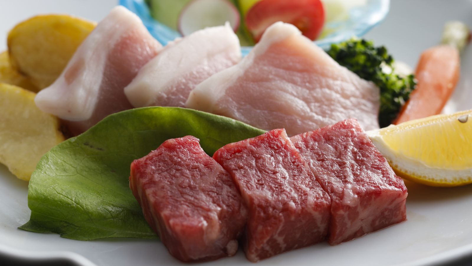 伊予牛と媛ポークはステーキで♪※イメージ