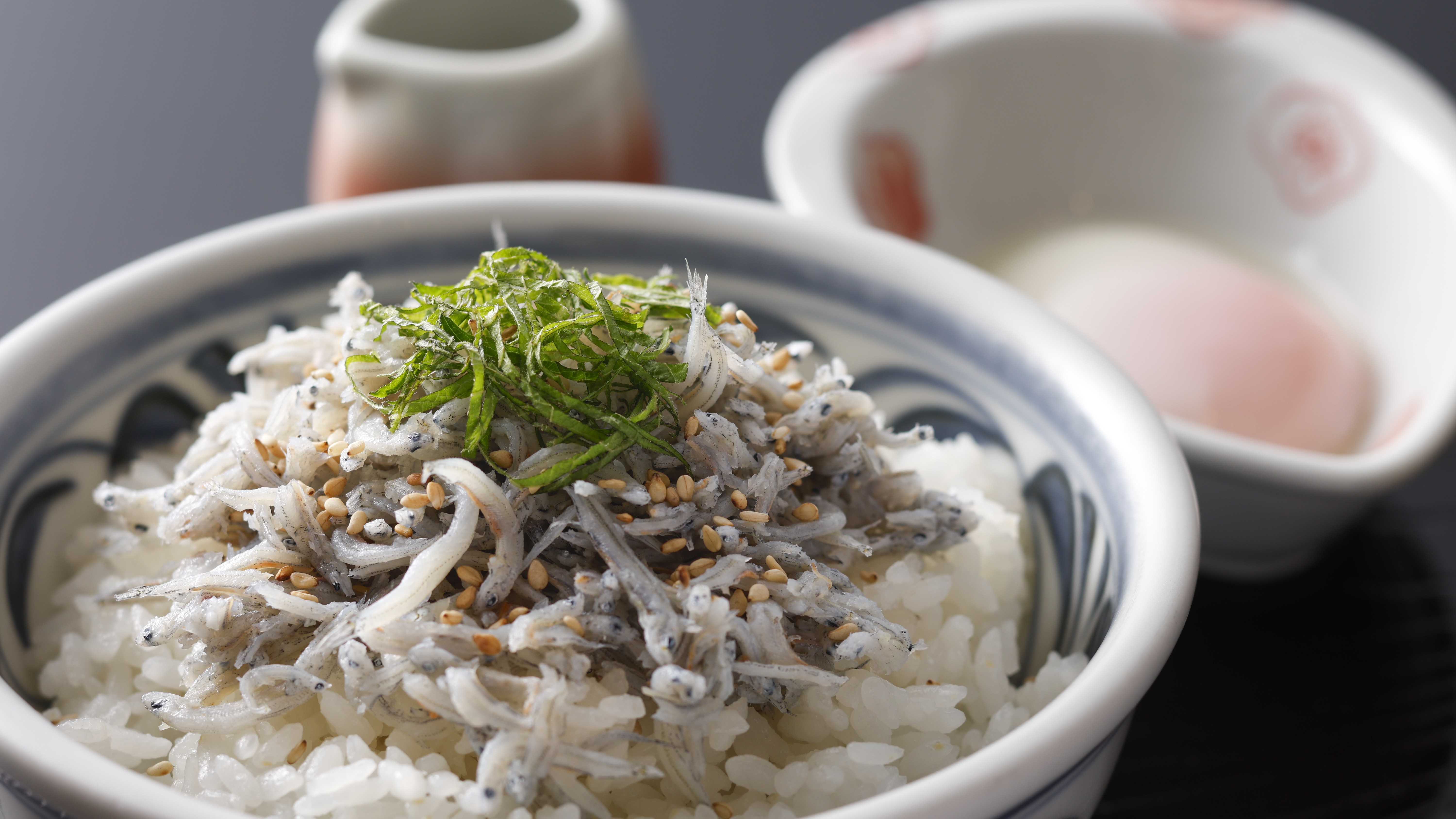 朝食バイキングの人気メニューの一つ「釜揚げしらす丼」※イメージ