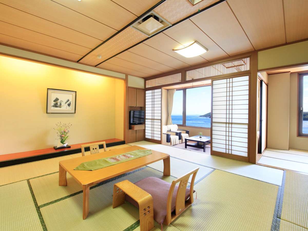 【しおさい館　別邸：渚亭】 オーシャンビューバス付和室 