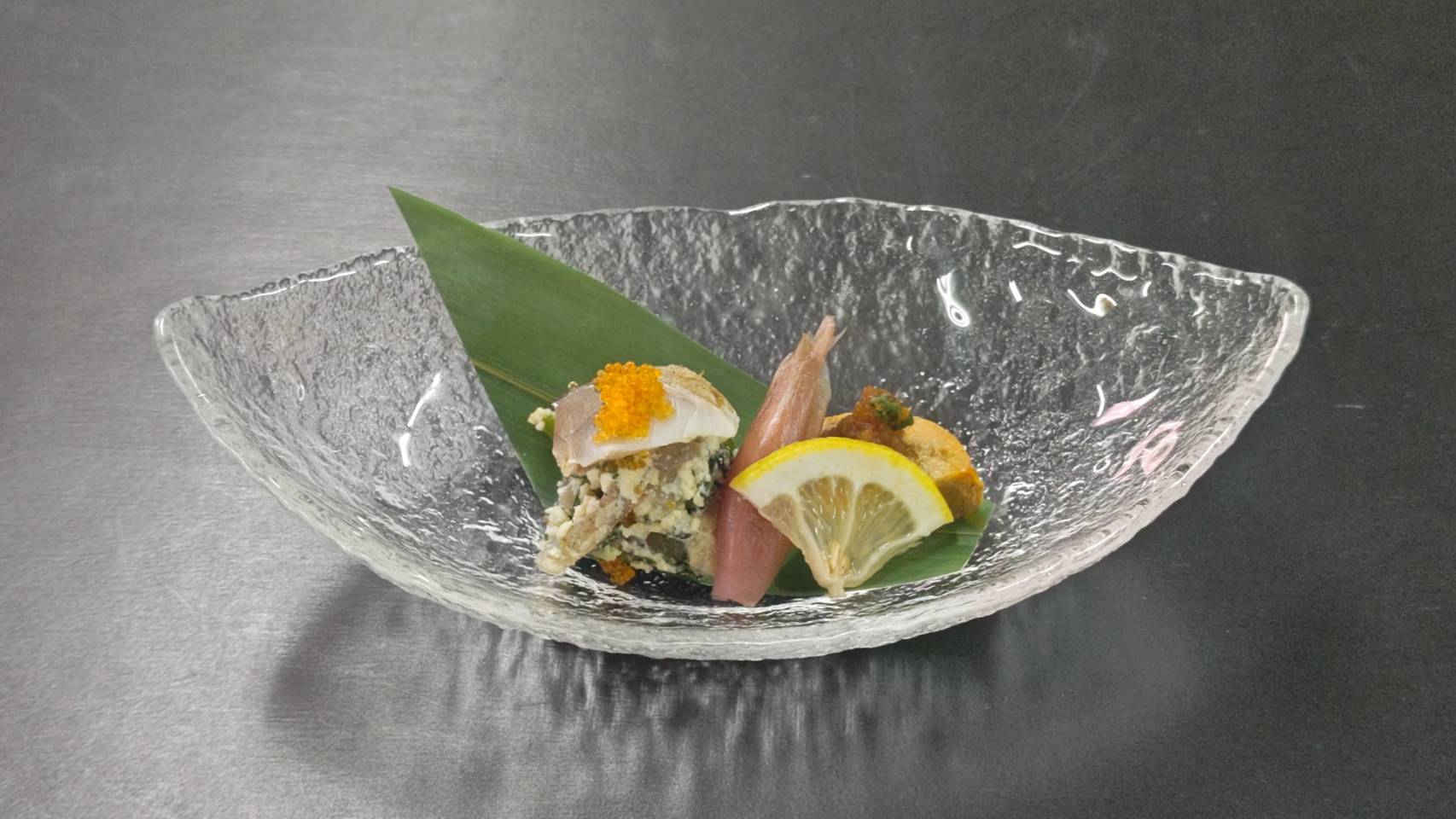 平戸・天然ひらめ会席　お料理ご一例