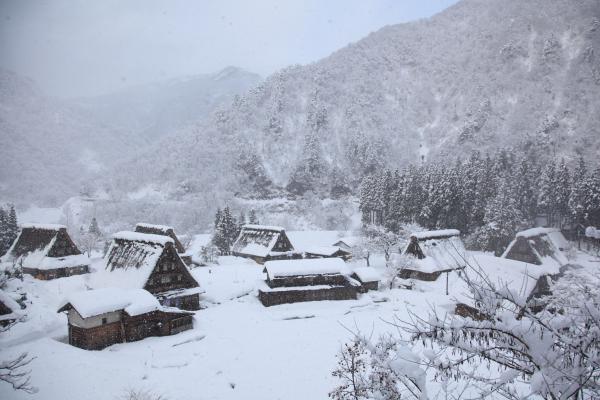 世界遺産　五箇山相倉合掌造り集落