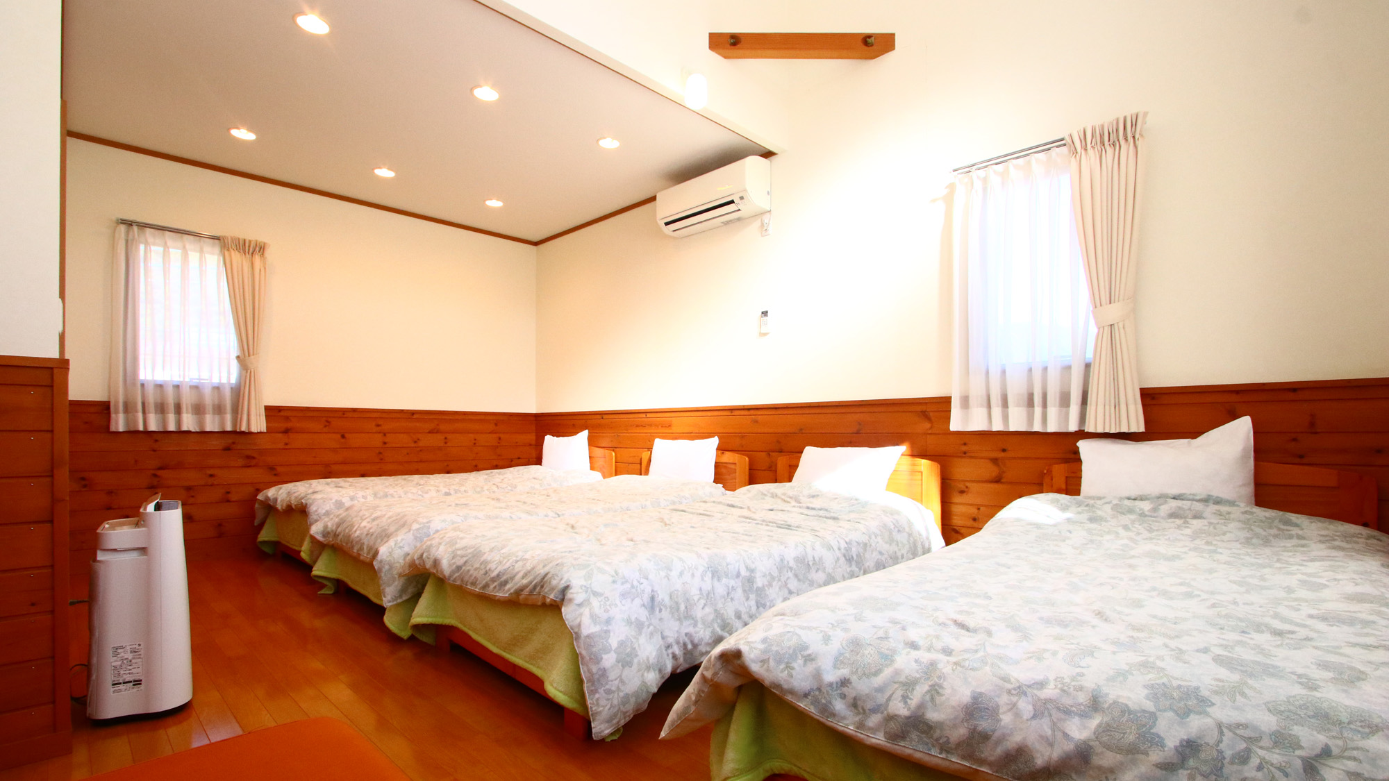 ベッドルーム◆4つのベッドをご用意しております*