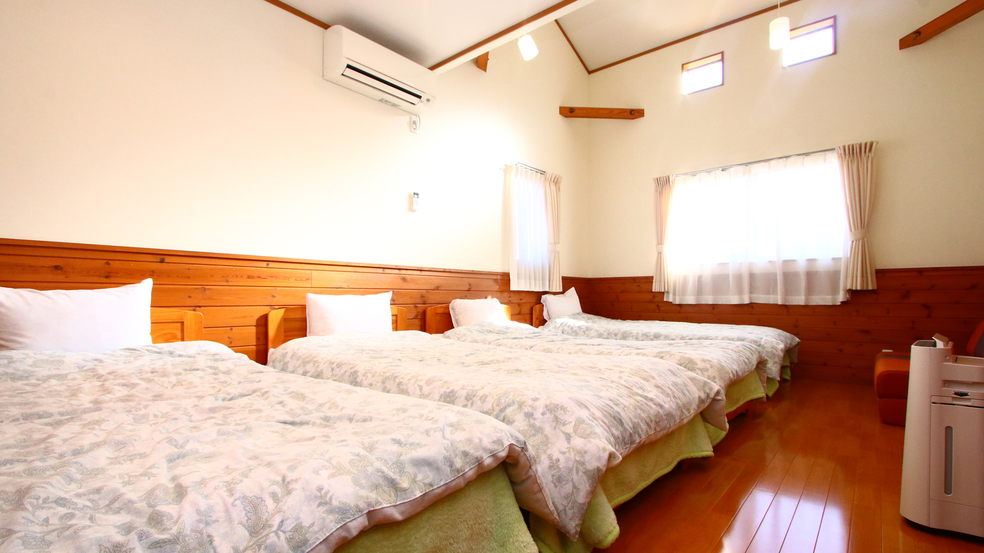 ベッドルーム◆4つのベッドをご用意しております*