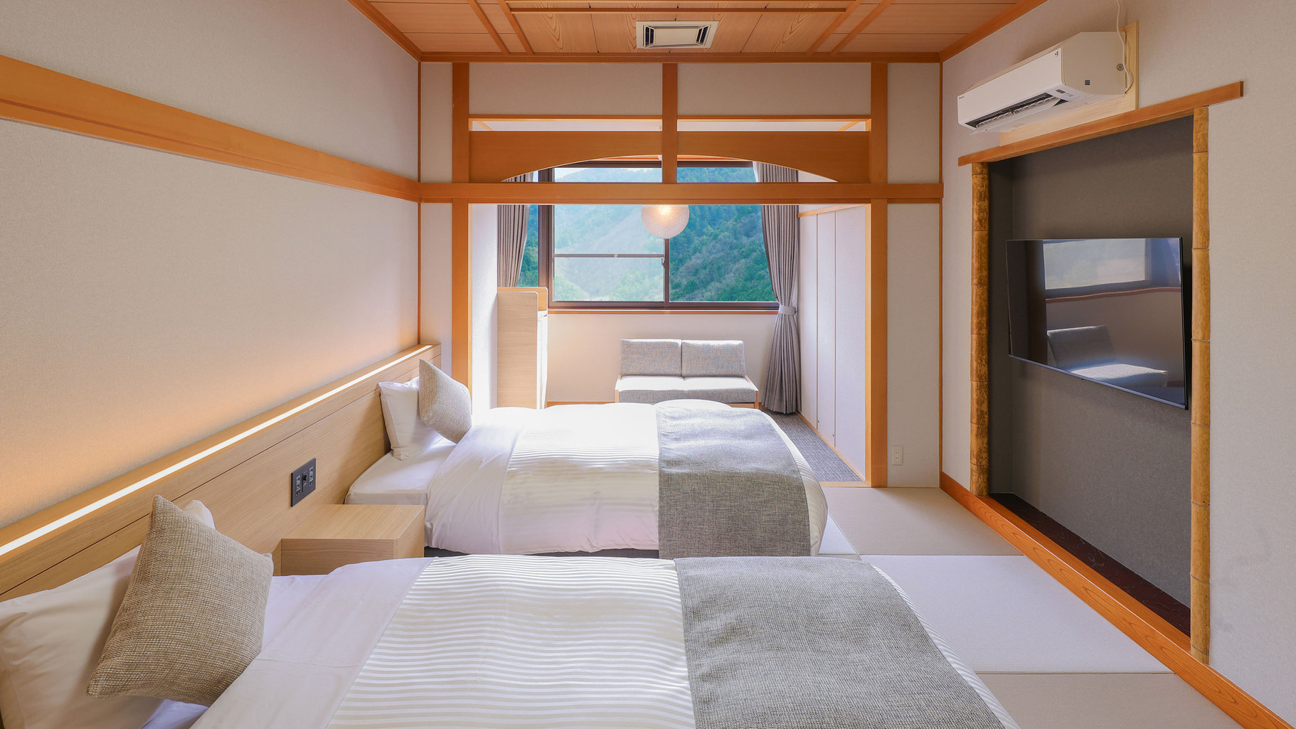 【禁煙】スーペリア和ベッドツイン