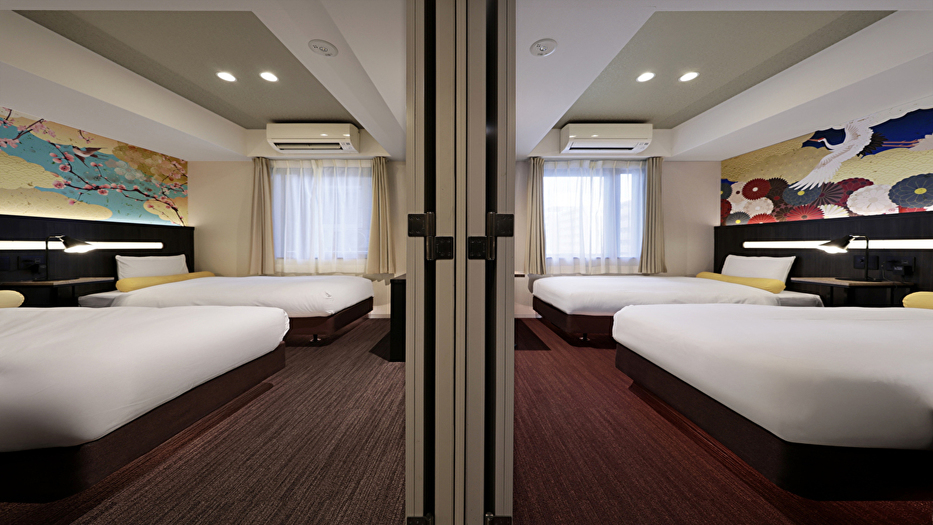 ☆卒業旅行☆家族旅行☆３人組4人組におすすめ〜^^♪素泊りプラン・禁煙