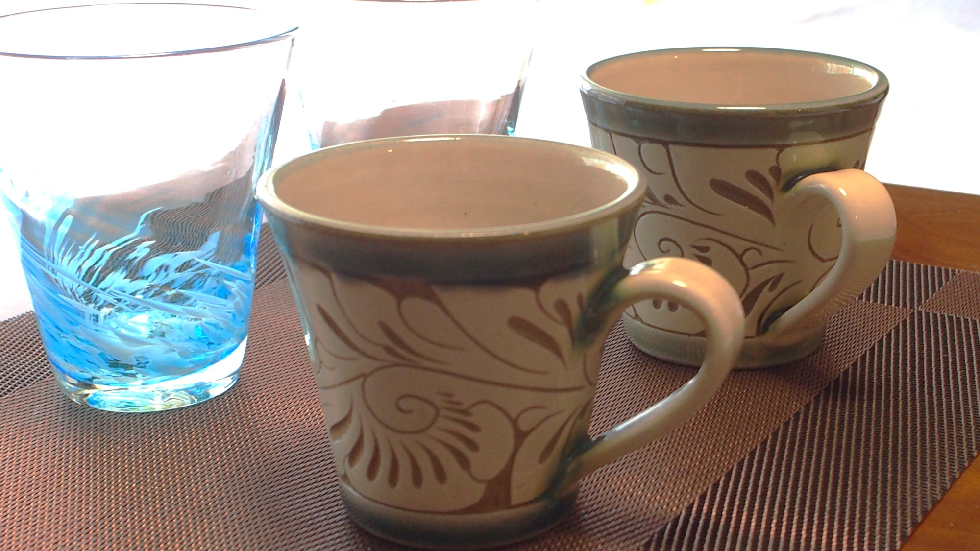 琉球ガラスコップ・やちむんマグカップ