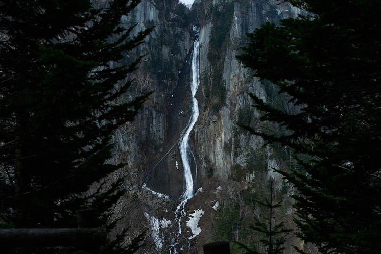 層雲峡景色