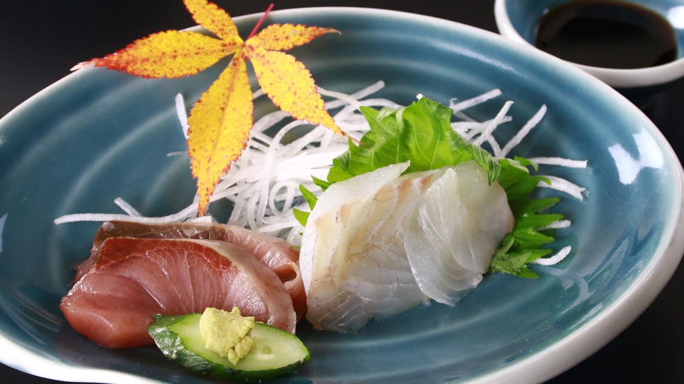 地元朝来の食材をお客様に。四季で変化する会席料理♪１泊２食プラン