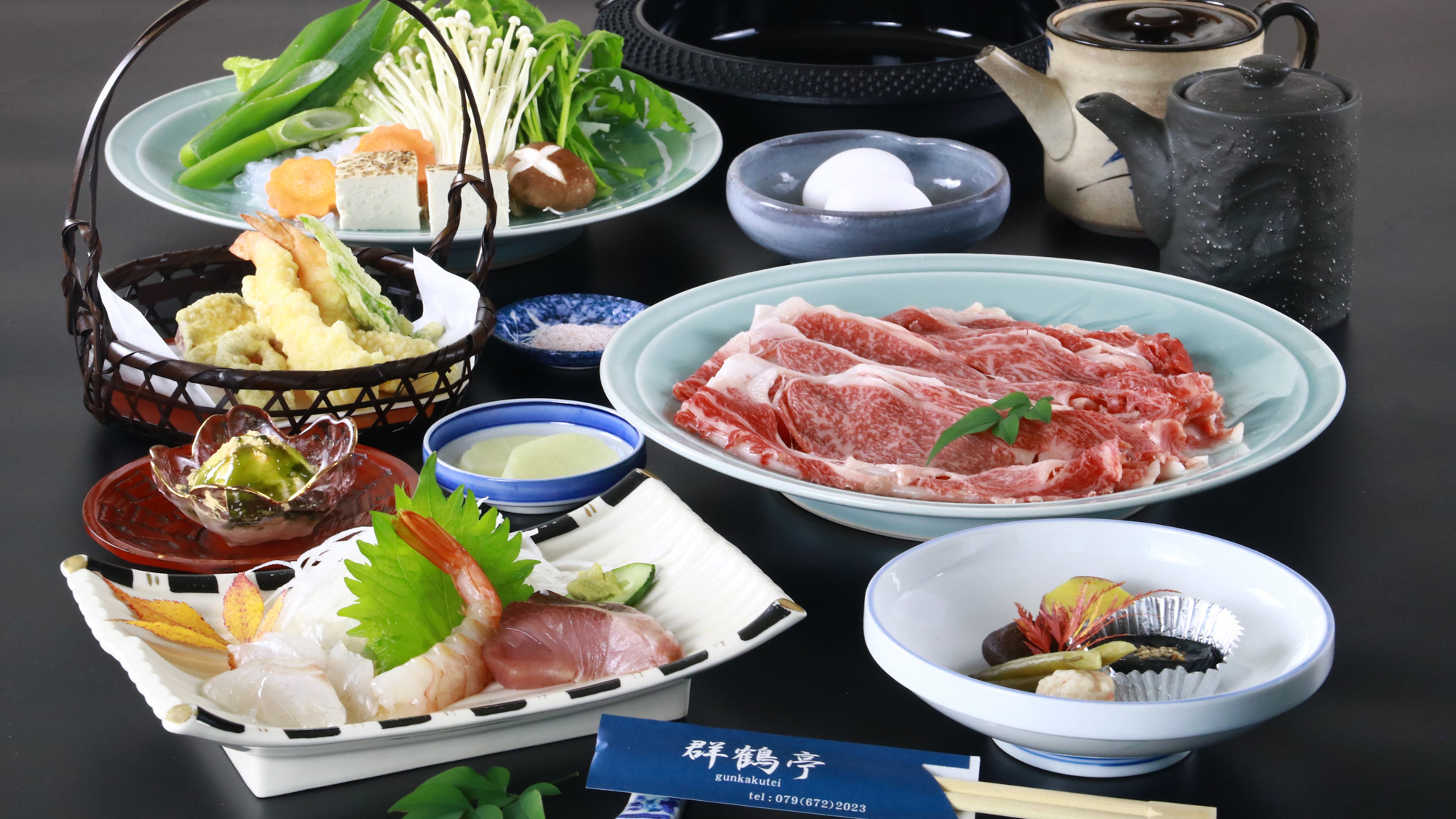 【但馬牛すき焼き御膳】但馬牛を贅沢にしよう 