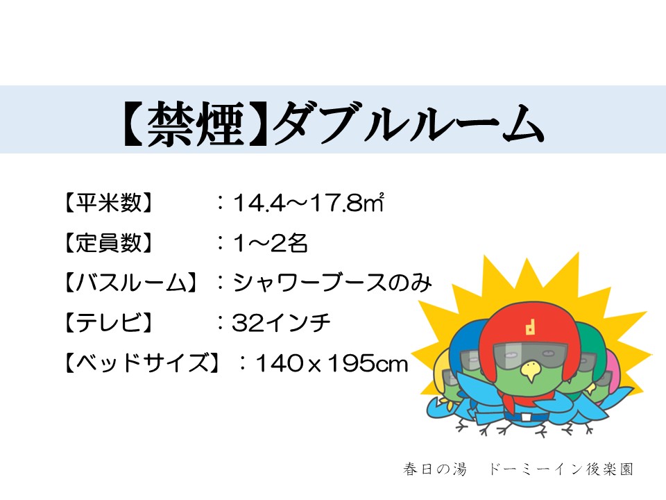 ◆ダブルルーム概要