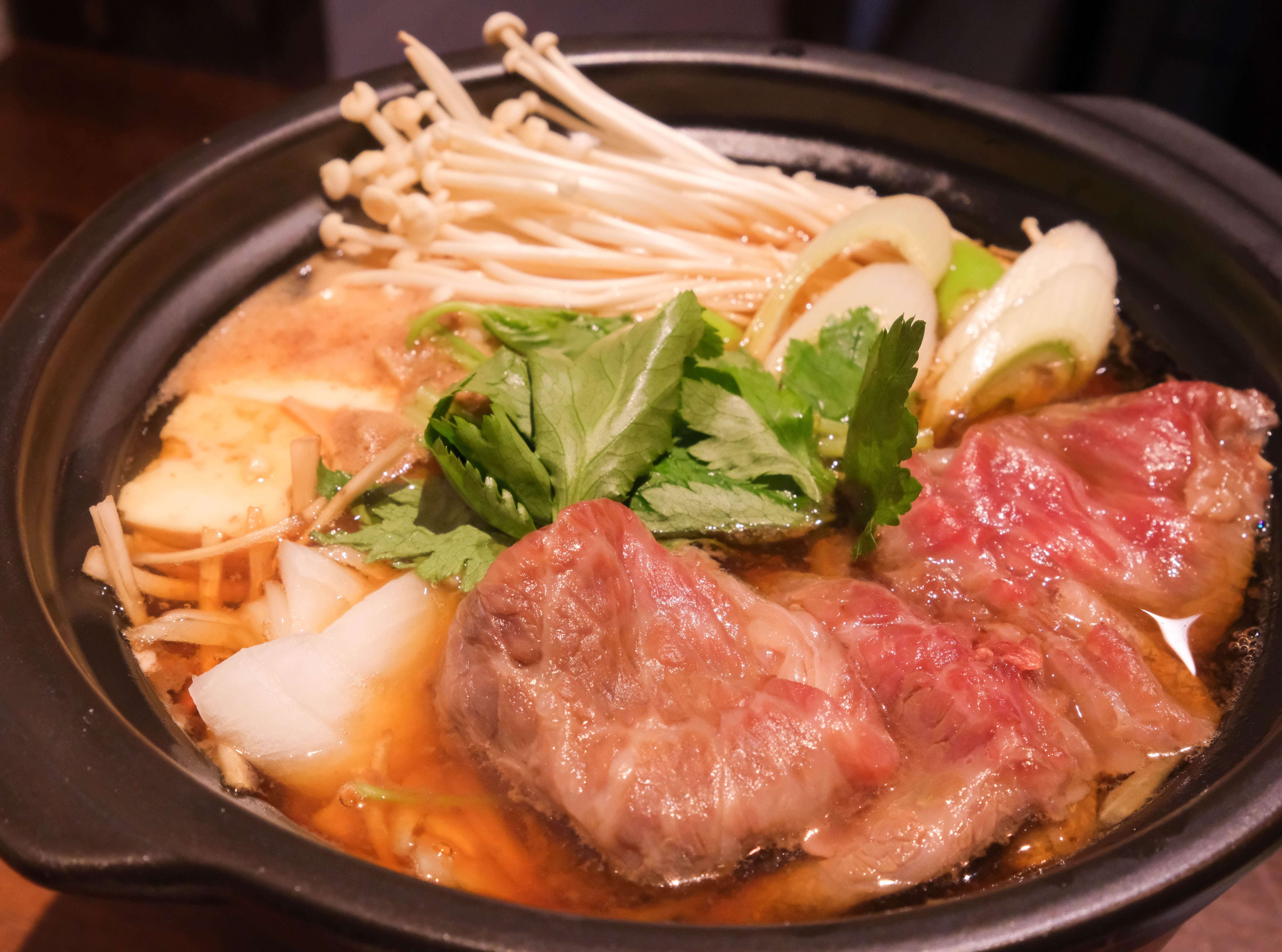 壱岐牛のすき焼き