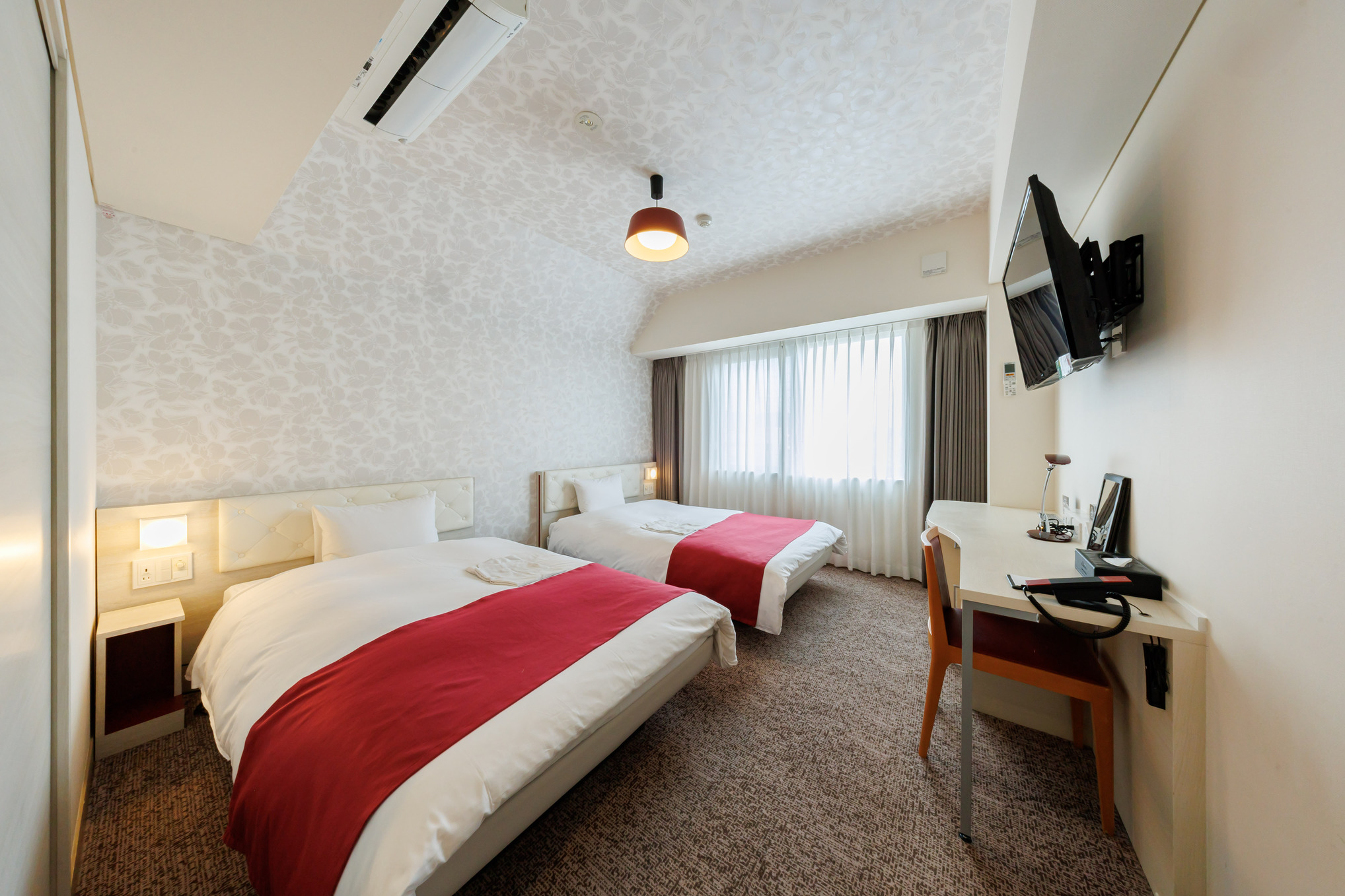 【最上階/2部屋限定】アクティブスリープツインルーム=禁煙=