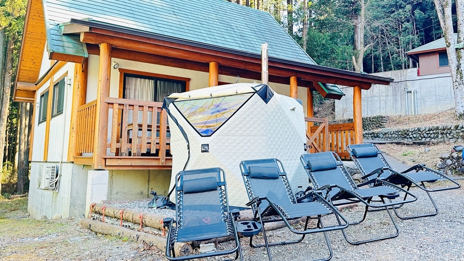 【テントサウナ付】◇1日2部屋限定◇牛・豚・鶏をリーズナブルに堪能≪夕食付≫