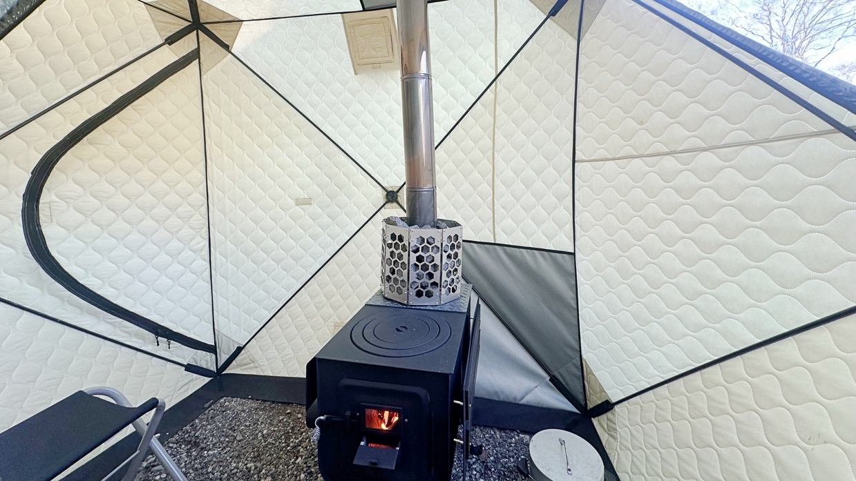 【テントサウナ付】◇1日2部屋限定◇牛・豚・鶏をリーズナブルに堪能≪夕食付≫