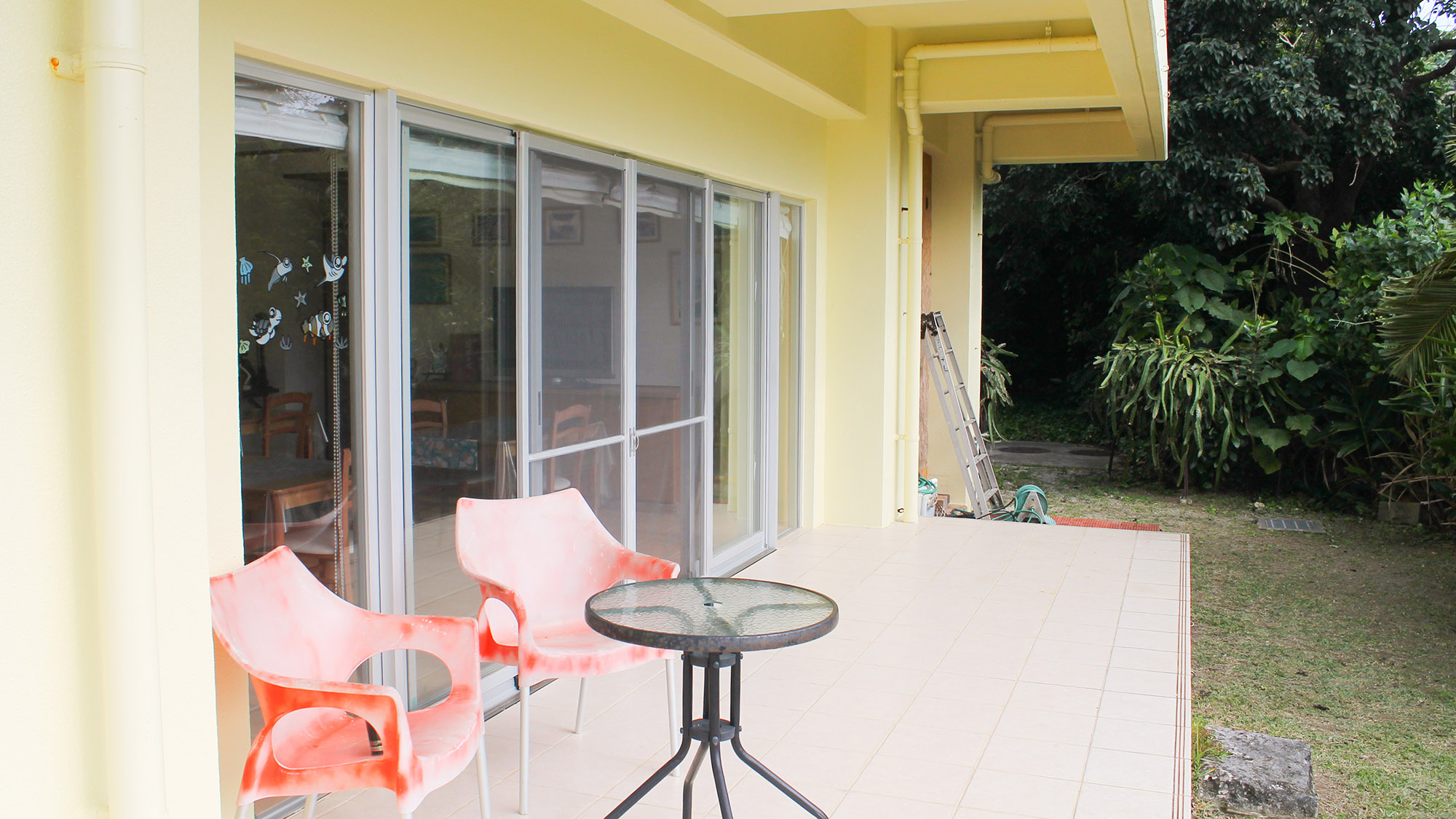 ・【テラス】ゆっくりテラスで日向ぼっこも♪