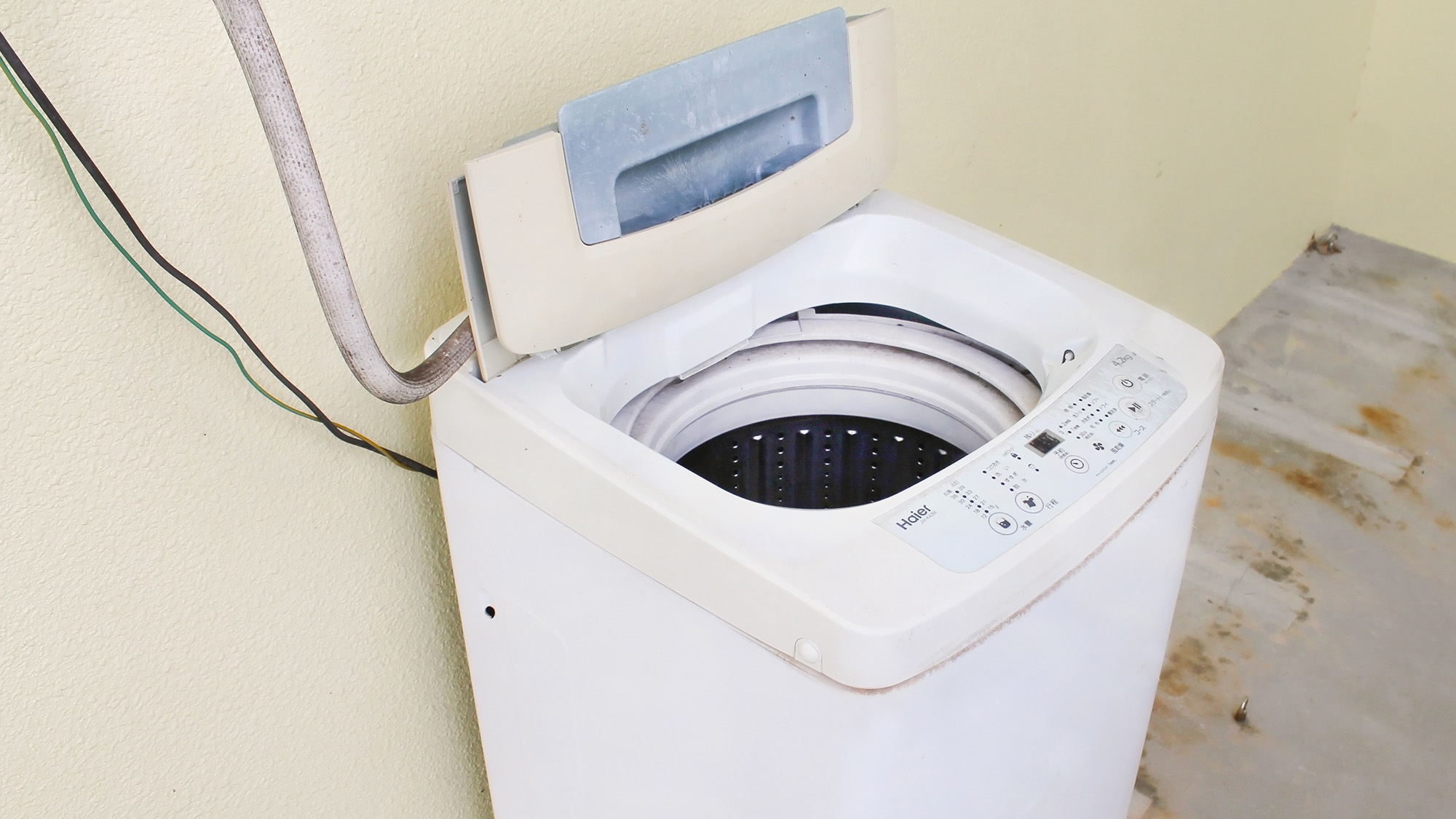 ・【設備】洗濯機もあるので、連泊にも便利です